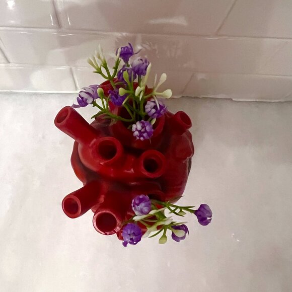 3-D Printed Anatomical Heart Vase - Why Not? - Picture 4 of 4
